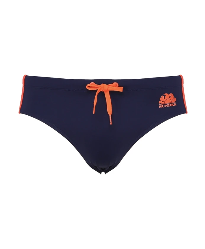 Костюм с завязками на талии из нейлона синего цвета Sundek, синий
Костюм с завязками на талии из нейлона синего цвета Sundek, синий