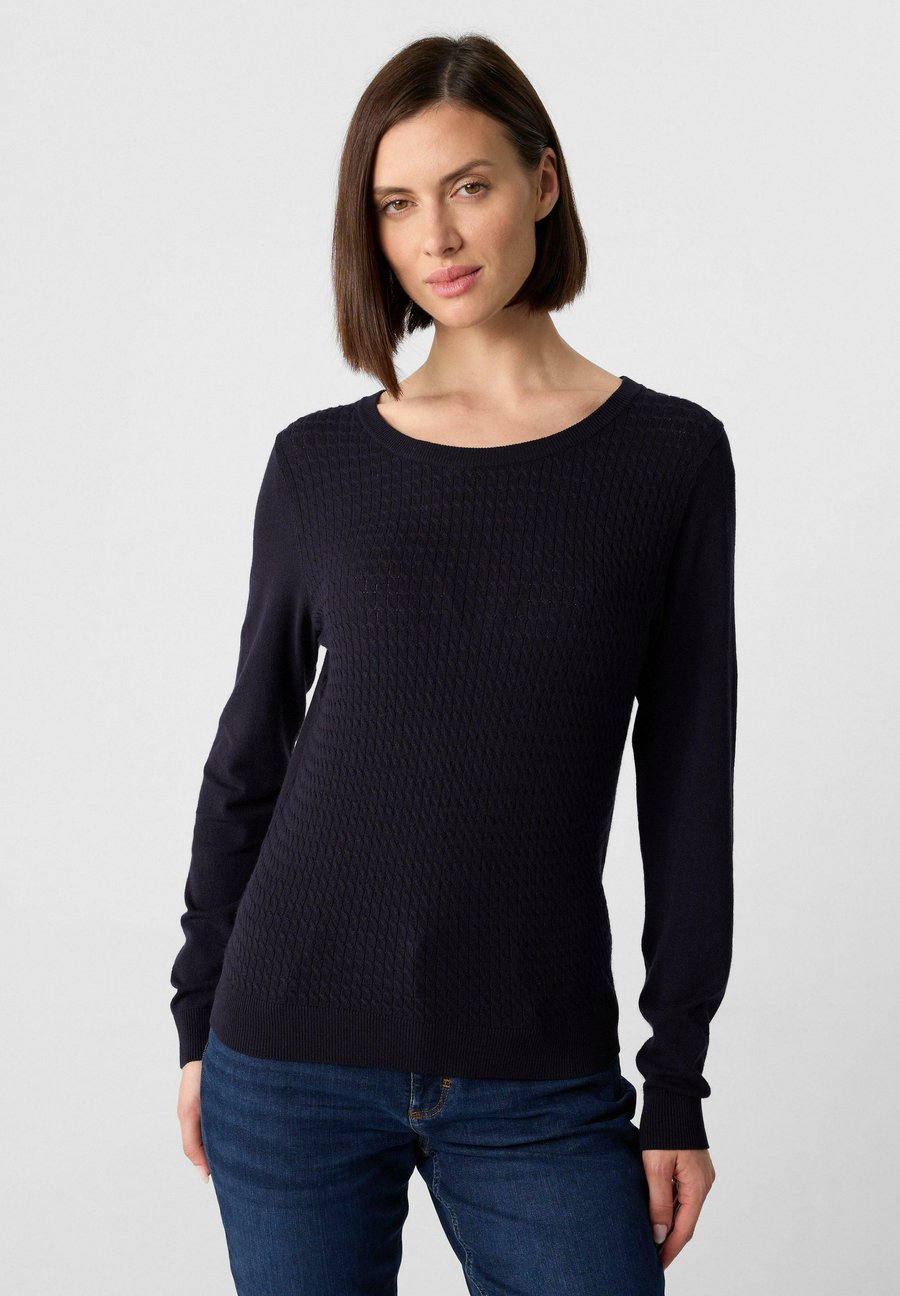 Джемпер comma MIT ZOPFMUSTER, Navy/Dark Blue
Джемпер comma MIT ZOPFMUSTER, Navy/Dark Blue