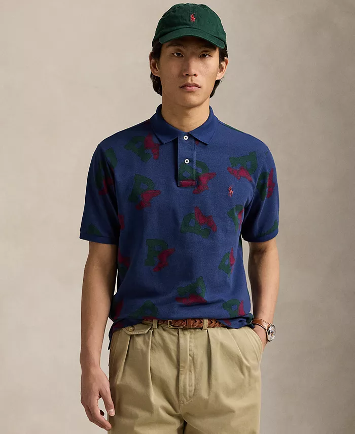 Мужская классическая поло P-Wing из сетчатой ткани Polo Ralph Lauren, синий
Мужская классическая поло P-Wing из сетчатой ткани Polo Ralph Lauren, синий