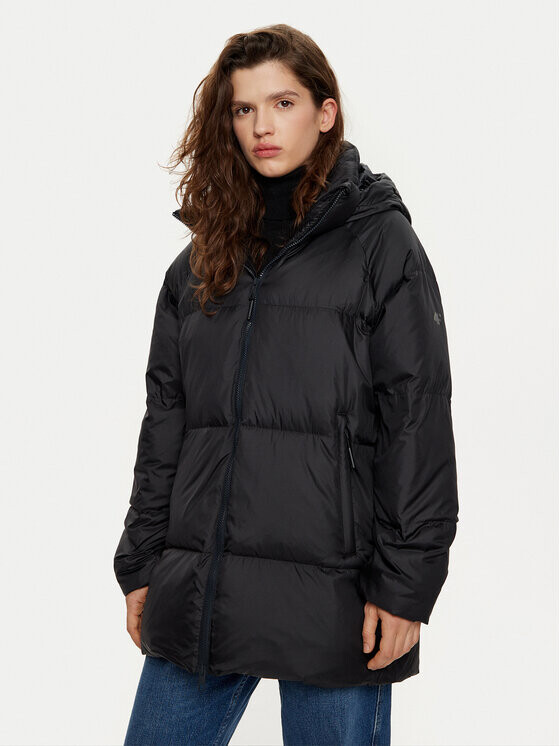 Пуховик свободного кроя 4F, черный
Пуховик свободного кроя 4F, черный