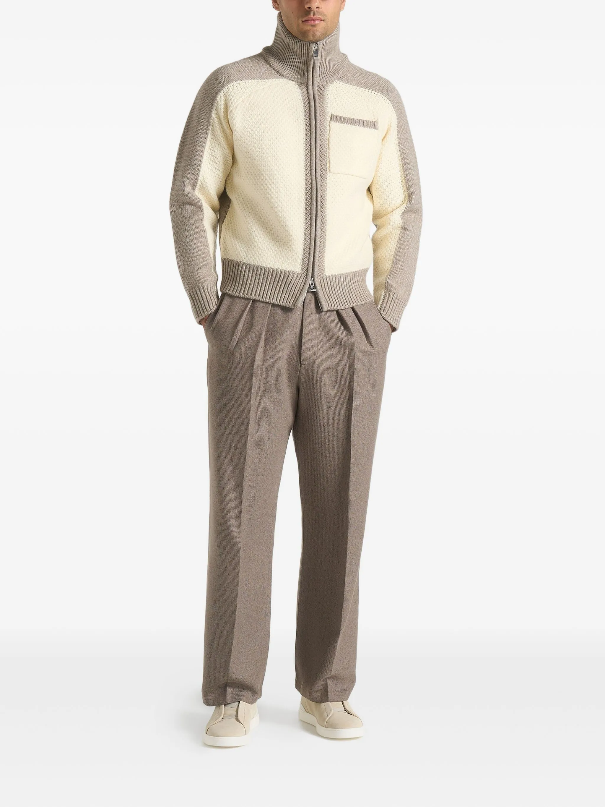 Кардиган René на молнии Manière De Voir, белый
Кардиган René на молнии Manière De Voir, белый