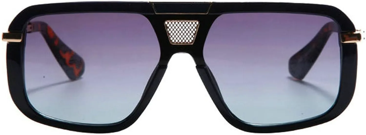 Ретро-солнцезащитные очки большого размера квадратной формы для женщин и мужчин, модные винтажные очки-пилот с защитой от УФ-излучения UV400 (2025 год) mincl, Gray
Ретро-солнцезащитные очки большого размера квадратной формы для женщин и мужчин, модные винтажные очки-пилот с защитой от УФ-излучения UV400 (2025 год) mincl, Gray