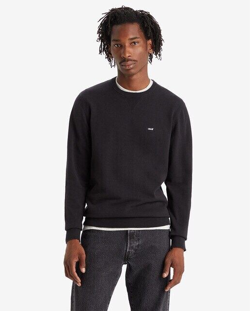 Мужской свитер с длинными рукавами Levi'S, черный 
Мужской свитер с длинными рукавами Levi'S, черный