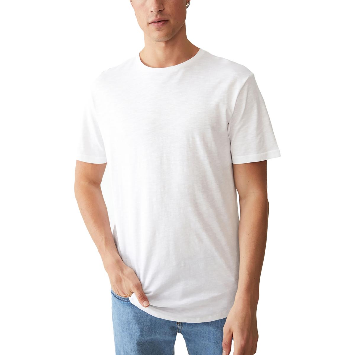Футболка из хлопка с круглым подолом для больших и высоких мужчин Cotton On, цвет white textured
Футболка из хлопка с круглым подолом для больших и высоких мужчин Cotton On, цвет white textured