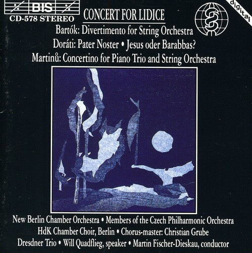 CD диск Bartok / Dorati / Fischer-Dieskau / Berlin: Concert for Lidice
CD диск Bartok / Dorati / Fischer-Dieskau / Berlin: Concert for Lidice