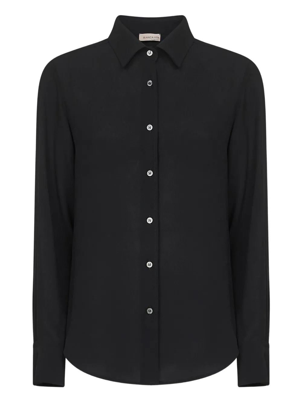Рубашка на пуговицах Blanca Vita, черный
Рубашка на пуговицах Blanca Vita, черный