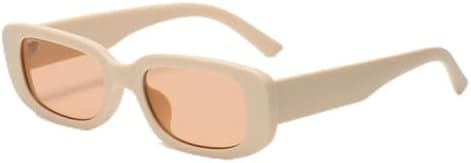 Ретро-солнцезащитные очки 2027 года, маленькие прямоугольные, для женщин, популярные, с металлическими шарнирами, модные мужские солнцезащитные очки UV400 MTZJH, Beige Champagne
Ретро-солнцезащитные очки 2027 года, маленькие прямоугольные, для женщин, популярные, с металлическими шарнирами, модные мужские солнцезащитные очки UV400 MTZJH, Beige Champagne