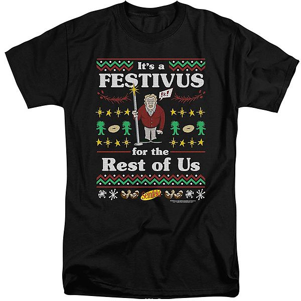 Футболка Seinfeld Festivus с длинным рукавом Licensed Character
Футболка Seinfeld Festivus с длинным рукавом Licensed Character