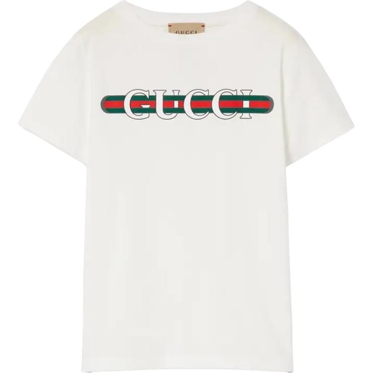 Футболка детская Gucci, белый / зеленый / красный
Футболка детская Gucci, белый / зеленый / красный