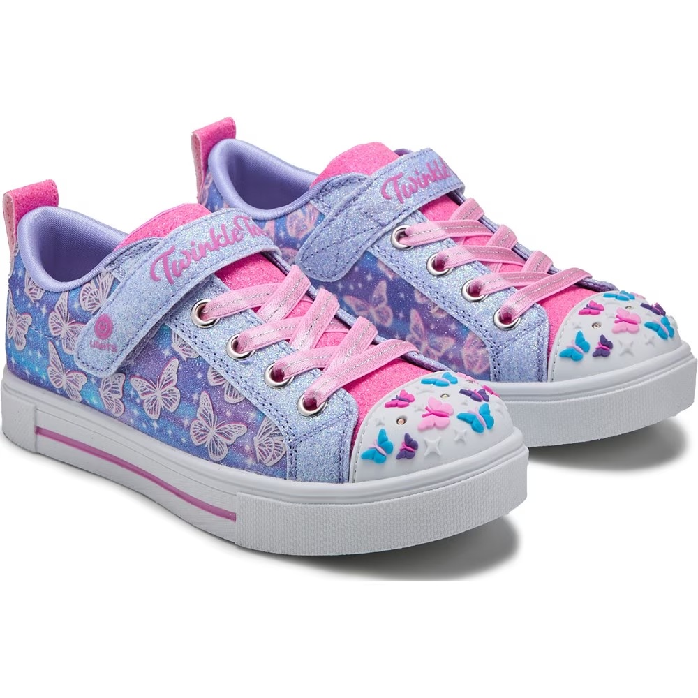 Детские кроссовки с мерцанием и омбре Skechers Twinkle Sparks Ombre Flutter для малышей/подростков, lavender/butterfly
Детские кроссовки с мерцанием и омбре Skechers Twinkle Sparks Ombre Flutter для малышей/подростков, lavender/butterfly