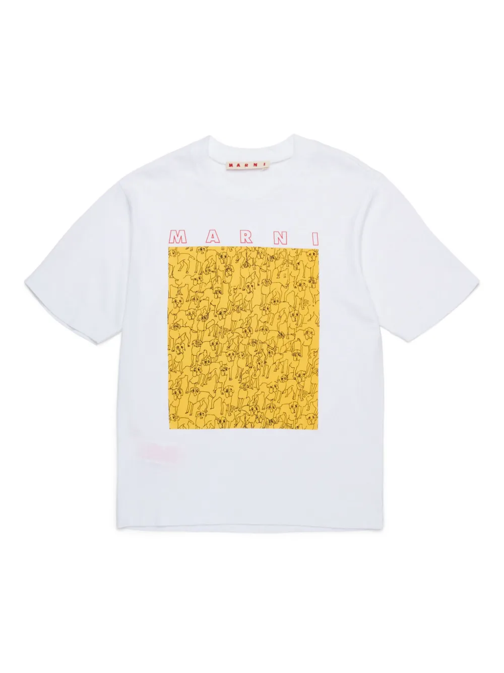 Футболка с принтом Marni Kids, белый
Футболка с принтом Marni Kids, белый