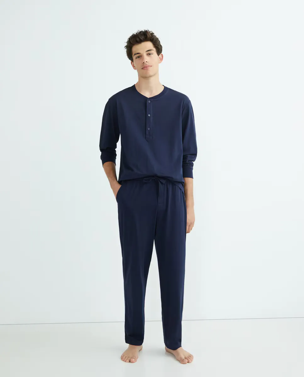 Мужская футболка с длинными рукавами из экологически чистого хлопка Emidio Tucci, синий
Мужская футболка с длинными рукавами из экологически чистого хлопка Emidio Tucci, синий