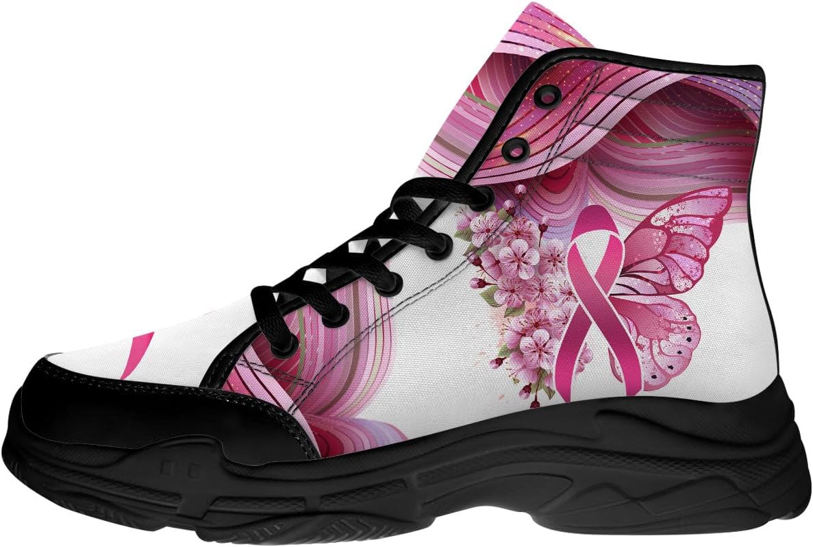 Женские высокие кеды с тематикой рака груди, розовые текстильные платформенные туфли на шнуровке, подарок для нее и для него Generic
Женские высокие кеды с тематикой рака груди, розовые текстильные платформенные туфли на шнуровке, подарок для нее и для него Generic