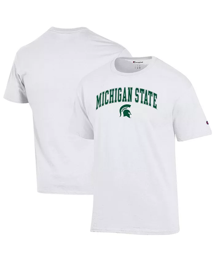 Мужская белая футболка с логотипом Michigan State Spartans Arch Over Champion
Мужская белая футболка с логотипом Michigan State Spartans Arch Over Champion