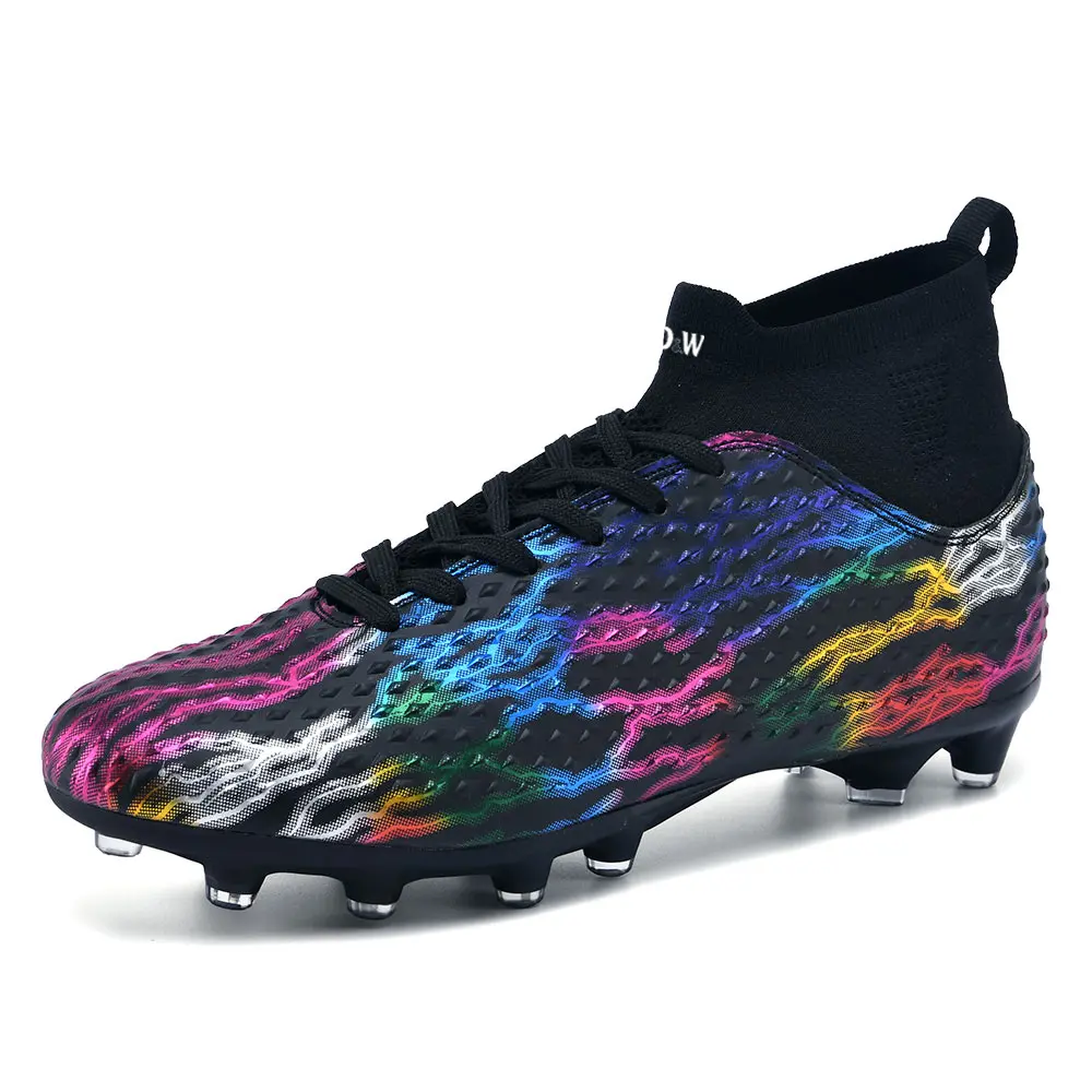 Футбольные бутсы для детей и подростков среднего размера с амортизацией ударов и износостойкостью D&W, черный
Футбольные бутсы для детей и подростков среднего размера с амортизацией ударов и износостойкостью D&W, черный