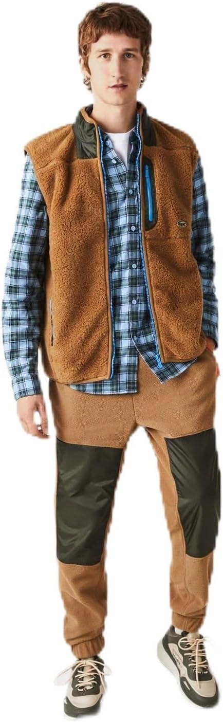 Lacoste мужская куртка-жилет Sherpa Fleece, Leafy/Baobab
Lacoste мужская куртка-жилет Sherpa Fleece, Leafy/Baobab