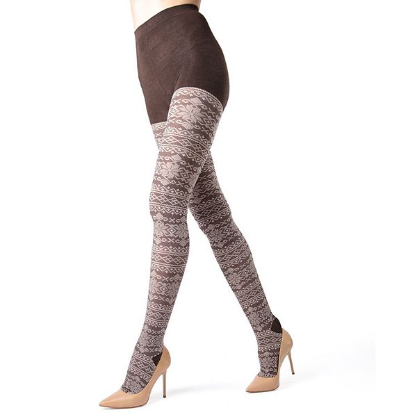 Колготки Selbu sky geometric Memoi, Brown Heather
Колготки Selbu sky geometric Memoi, Brown Heather
