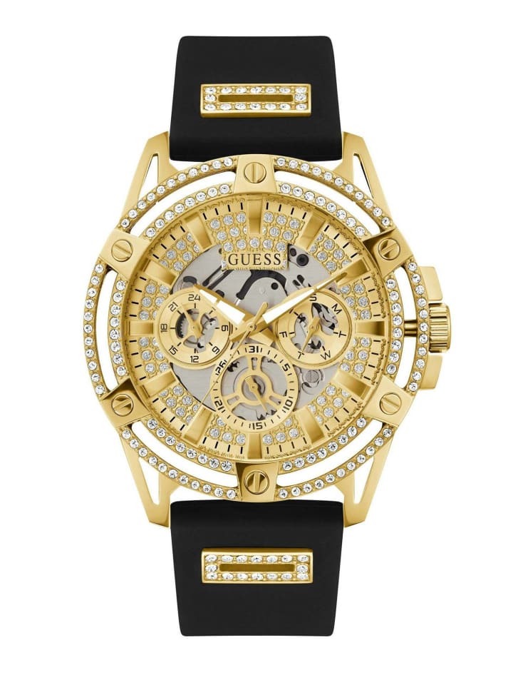 Guess Мужские аналоговые часы в золотом исполнении
Guess Мужские аналоговые часы в золотом исполнении