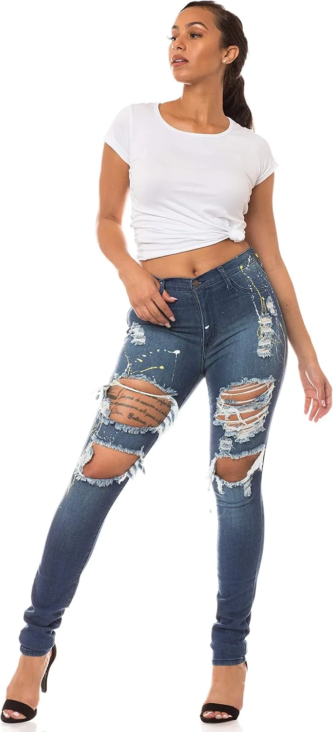 Джинсы Aphrodite Washed Skinny для женщин, высокие, с принтом AP Blue
Джинсы Aphrodite Washed Skinny для женщин, высокие, с принтом AP Blue