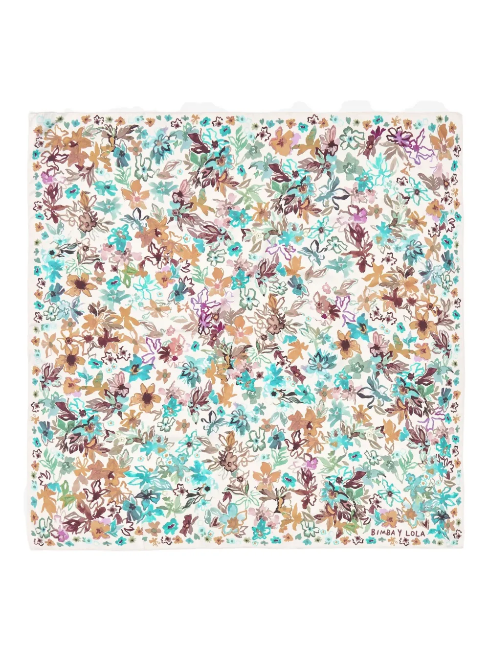 Платок с цветочным принтом Bimba Y Lola, белый
Платок с цветочным принтом Bimba Y Lola, белый
