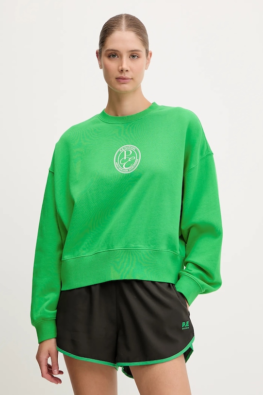 Хлопковая толстовка Exposition P.E Nation, зеленый 
Хлопковая толстовка Exposition P.E Nation, зеленый