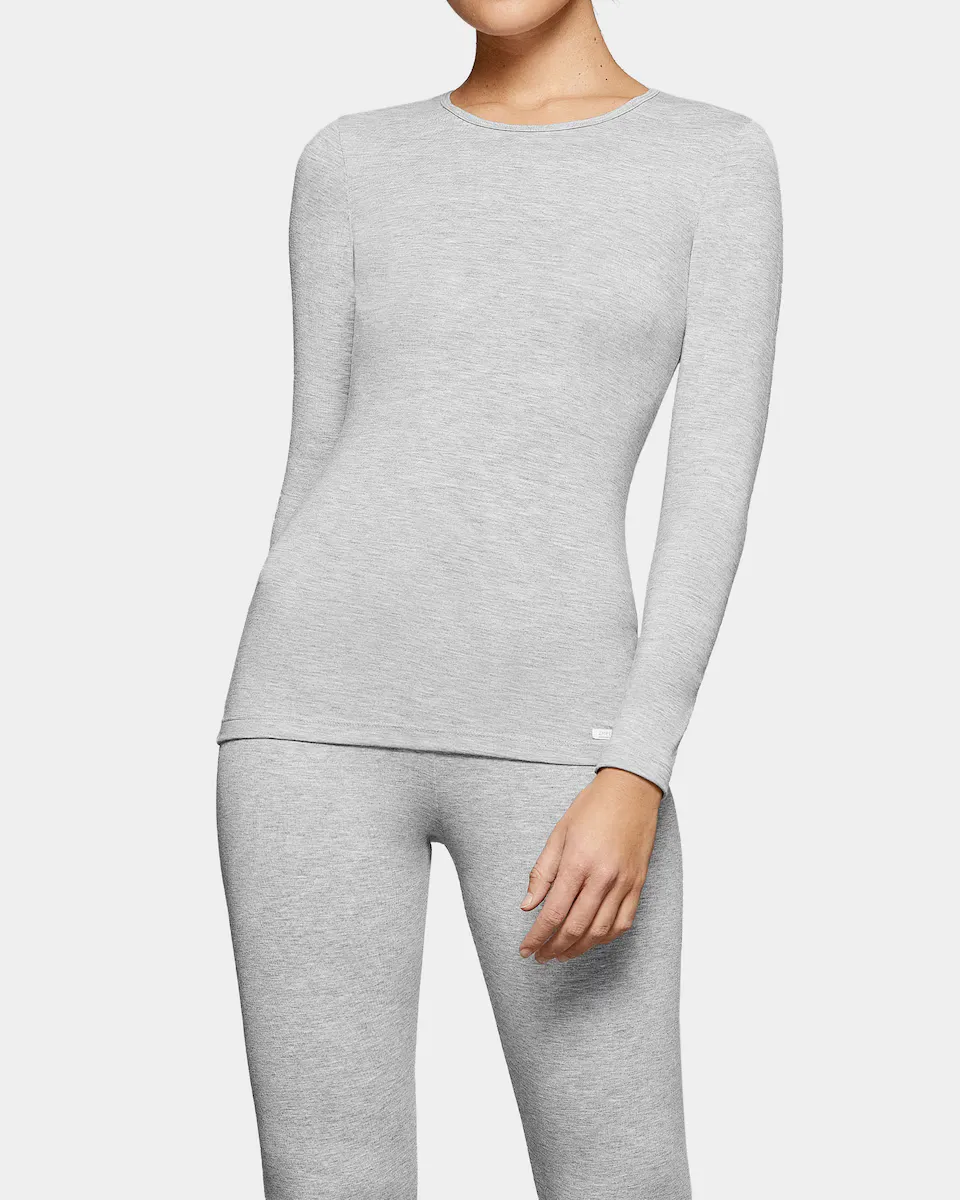 Женская термофутболка с длинными рукавами и круглым вырезом Impetus, серый 
Женская термофутболка с длинными рукавами и круглым вырезом Impetus, серый