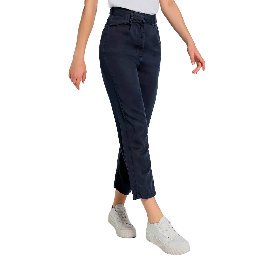Брюки чинос Lois Jeans 8587 high waist, синий
Брюки чинос Lois Jeans 8587 high waist, синий