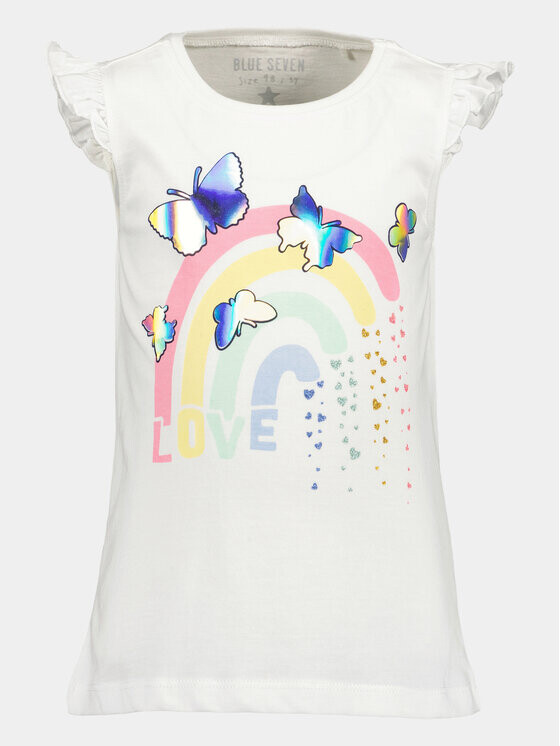 Топ стандартного кроя Blue Seven, белый
Топ стандартного кроя Blue Seven, белый