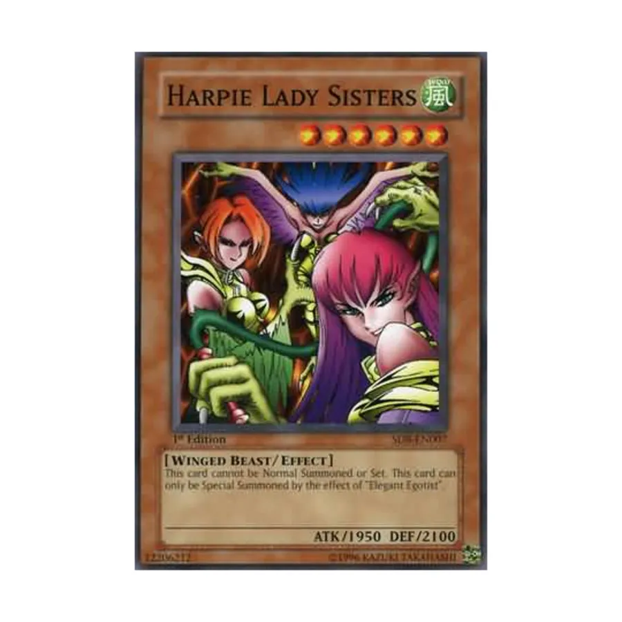 CCG Сестры-гарпии (обычные), Yu-Gi-Oh - Structure Deck - Lord of the Storm - Singles
CCG Сестры-гарпии (обычные), Yu-Gi-Oh - Structure Deck - Lord of the Storm - Singles