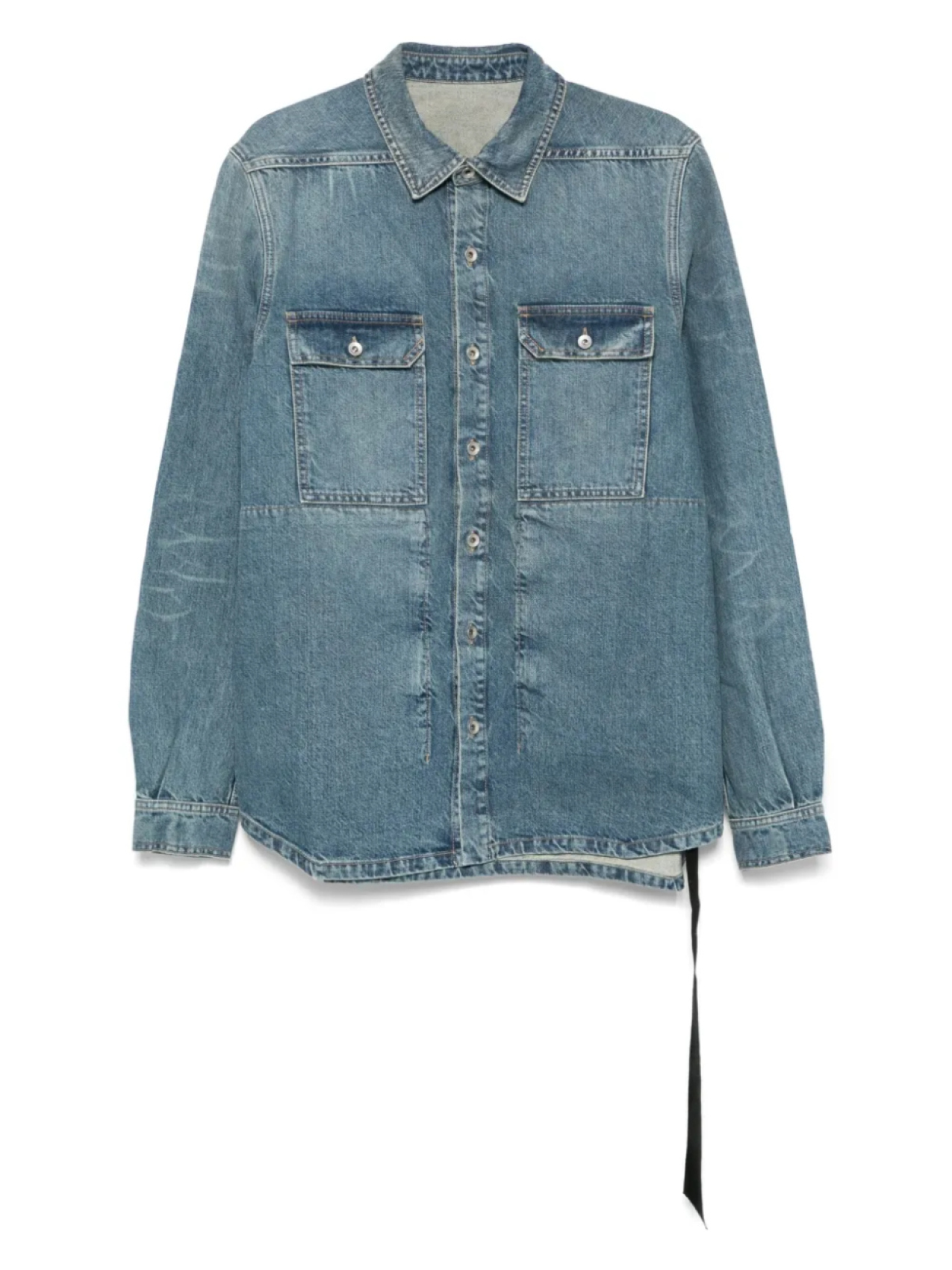 Джинсовая рубашка Rick Owens DRKSHDW, синий
Джинсовая рубашка Rick Owens DRKSHDW, синий