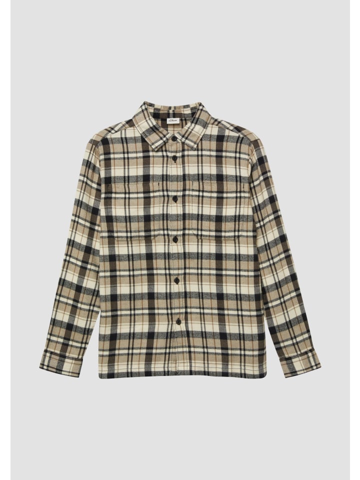 Рубашка 80N1_светло-бежевая s.Oliver
Рубашка 80N1_светло-бежевая s.Oliver