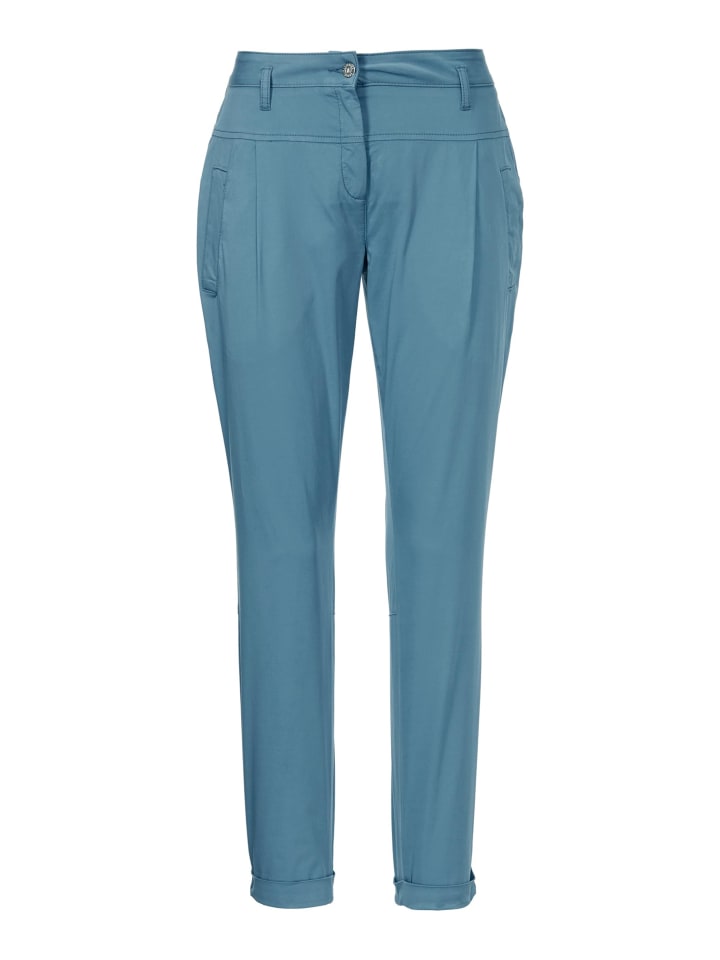 MADELEINE Брюки чинос с плиссировкой, сине-серого цвета
MADELEINE Брюки чинос с плиссировкой, сине-серого цвета