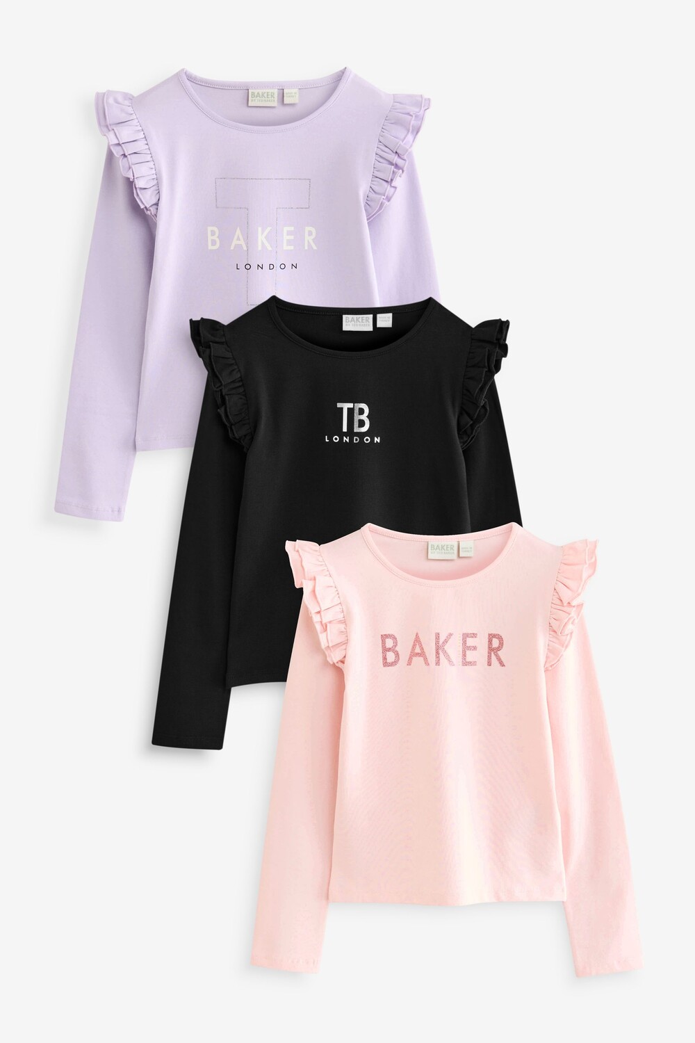 Футболка с длинным рукавом и графическим узором, 3 шт в упаковке Baker By Ted Baker, мультиколор
Футболка с длинным рукавом и графическим узором, 3 шт в упаковке Baker By Ted Baker, мультиколор
