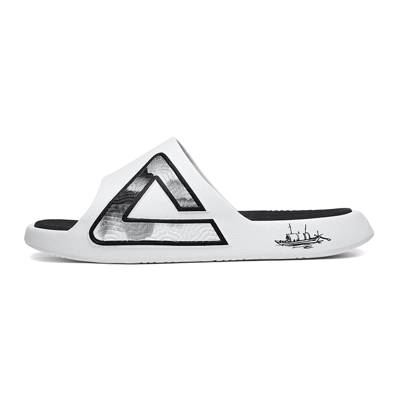 PEAK Тапочки-слайды Extreme National Creativity с противоскользящей подошвой, износостойкие, мужские, белые, черные
PEAK Тапочки-слайды Extreme National Creativity с противоскользящей подошвой, износостойкие, мужские, белые, черные