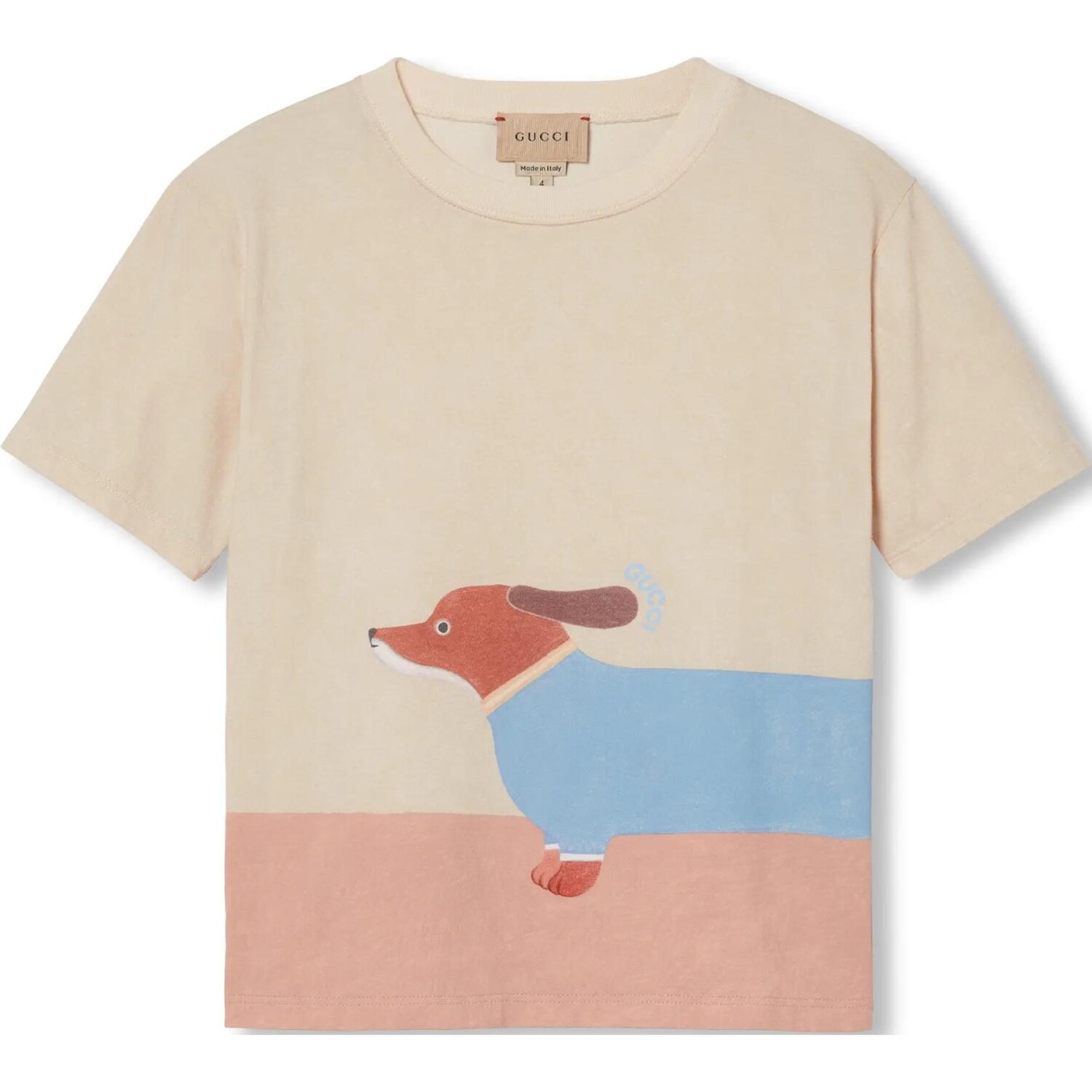 Футболка детская Gucci с принтом собаки, белый
Футболка детская Gucci с принтом собаки, белый