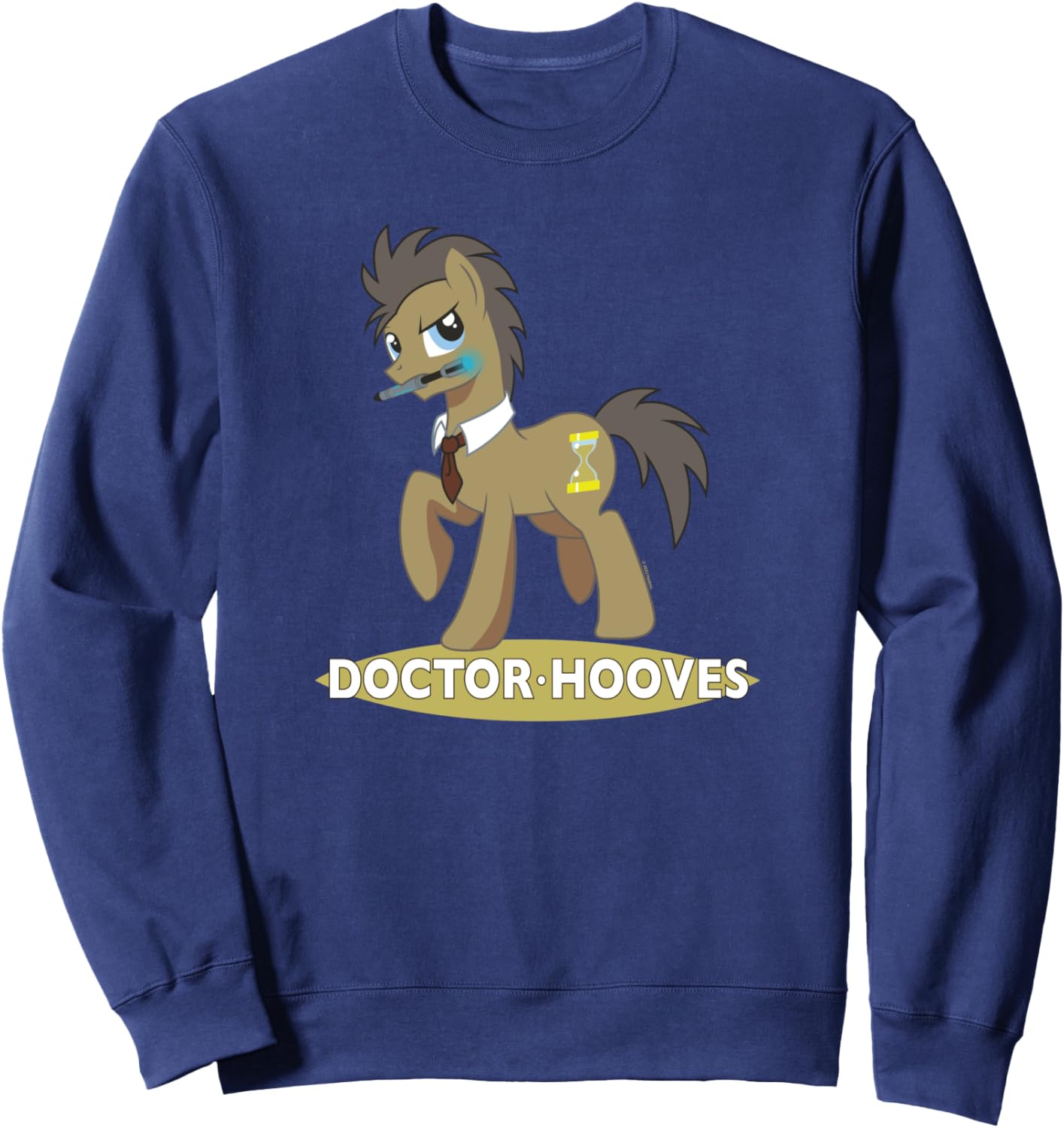 Толстовка с логотипом Доктора Хувса из мультфильма «Мой маленький пони: Дружба - это волшебство» My Little Pony, темно-синий
Толстовка с логотипом Доктора Хувса из мультфильма «Мой маленький пони: Дружба - это волшебство» My Little Pony, темно-синий