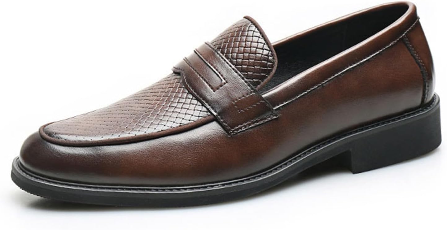 Мужские туфли на каждый день из искусственной кожи с наскоками, широкая посадка, для свадьбы и вечеринки, лоферы с крыльями Generic, Chestnut
Мужские туфли на каждый день из искусственной кожи с наскоками, широкая посадка, для свадьбы и вечеринки, лоферы с крыльями Generic, Chestnut