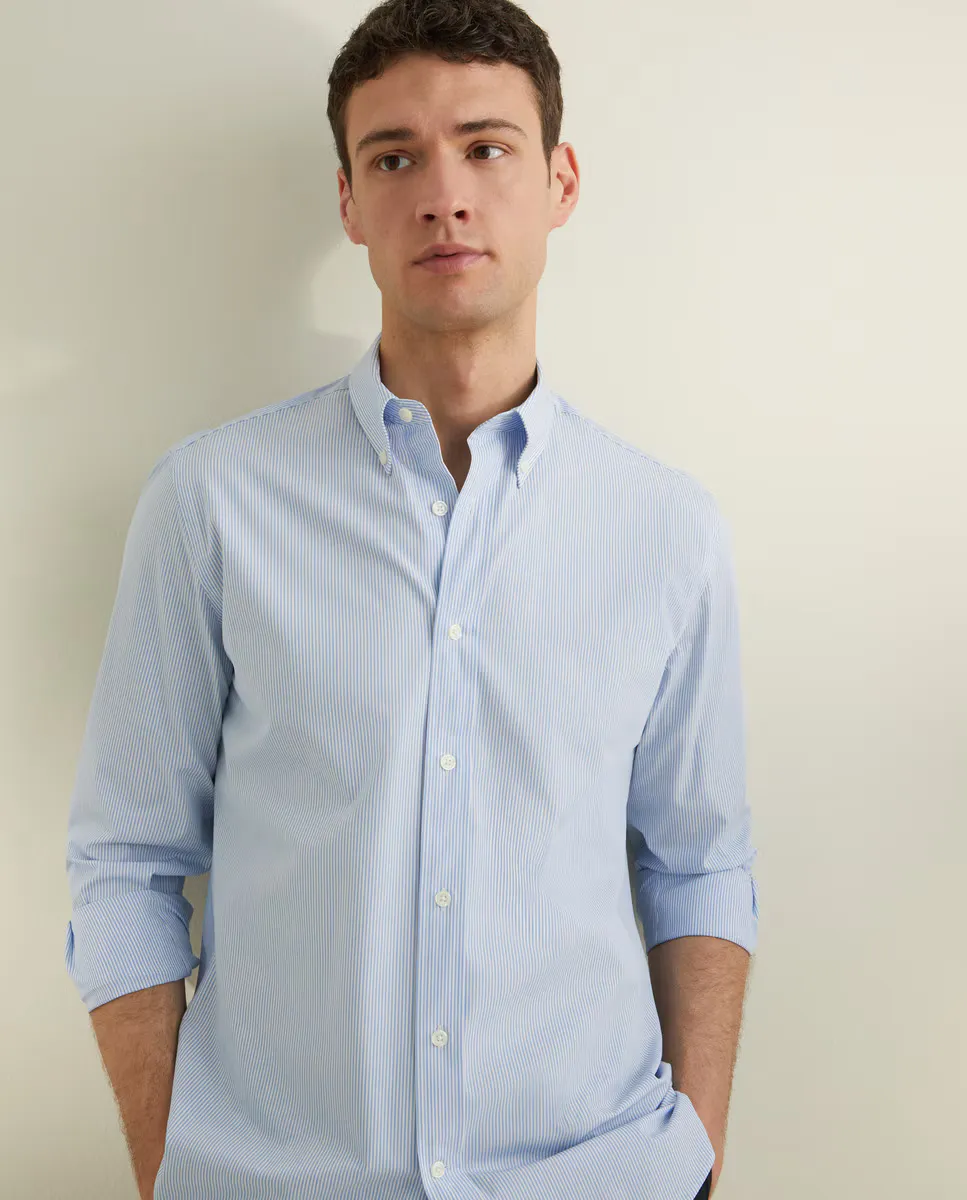 Мужская спортивная рубашка с длинным рукавом Emidio Tucci, светло-голубой
Мужская спортивная рубашка с длинным рукавом Emidio Tucci, светло-голубой