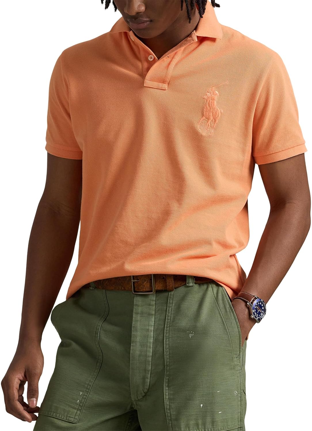 POLO RALPH LAUREN Мужская поло Custom Slim Fit Big Pony Mesh, Classic Peach, Оранжевый, POLO RALPH LAUREN Мужская поло Custom Slim Fit Big Pony Mesh, Classic Peach
POLO RALPH LAUREN Мужская поло Custom Slim Fit Big Pony Mesh, Classic Peach, Оранжевый, POLO RALPH LAUREN Мужская поло Custom Slim Fit Big Pony Mesh, Classic Peach