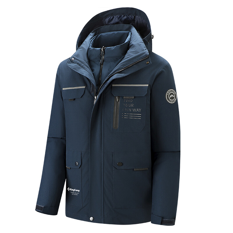 Ветровка Куртка Унисекс Kingcamp, черный 
Ветровка Куртка Унисекс Kingcamp, черный