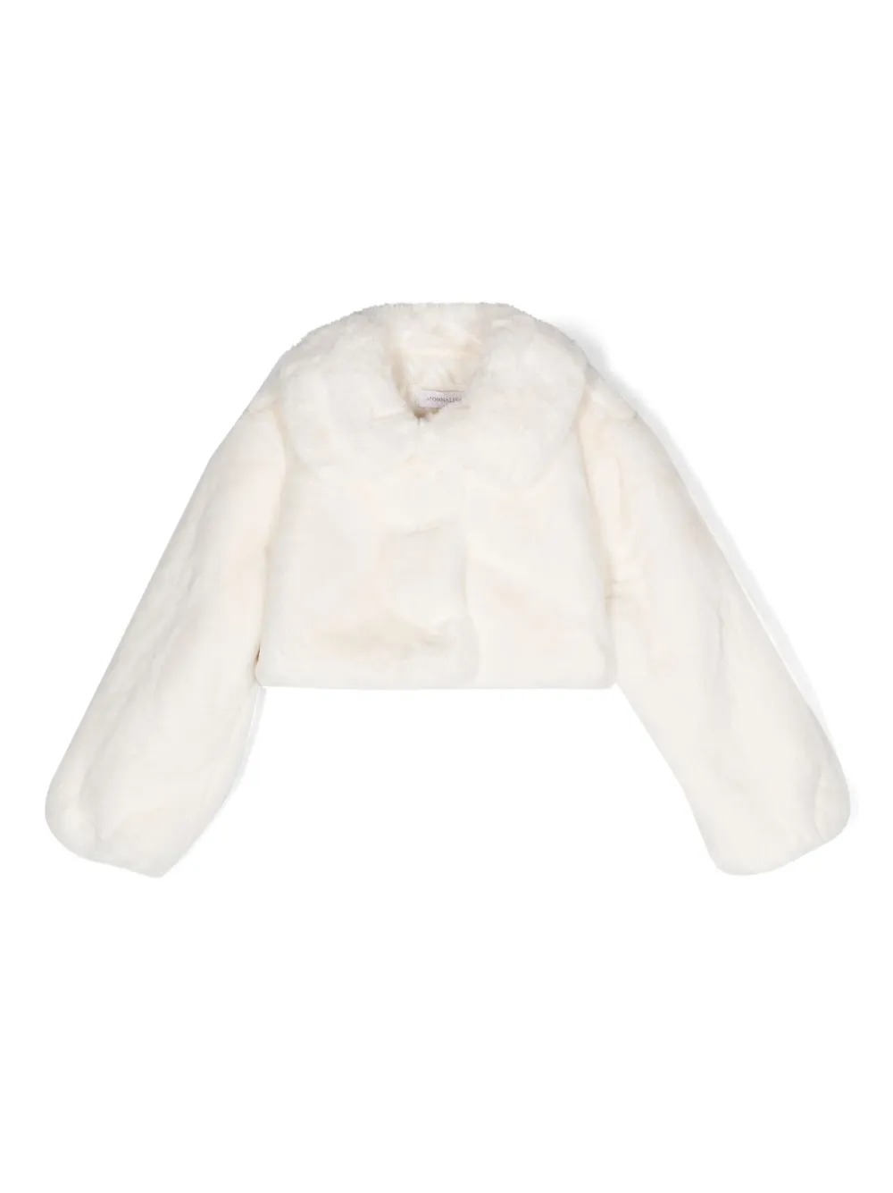 Укороченная шуба из искусственного меха Monnalisa, белый
Укороченная шуба из искусственного меха Monnalisa, белый