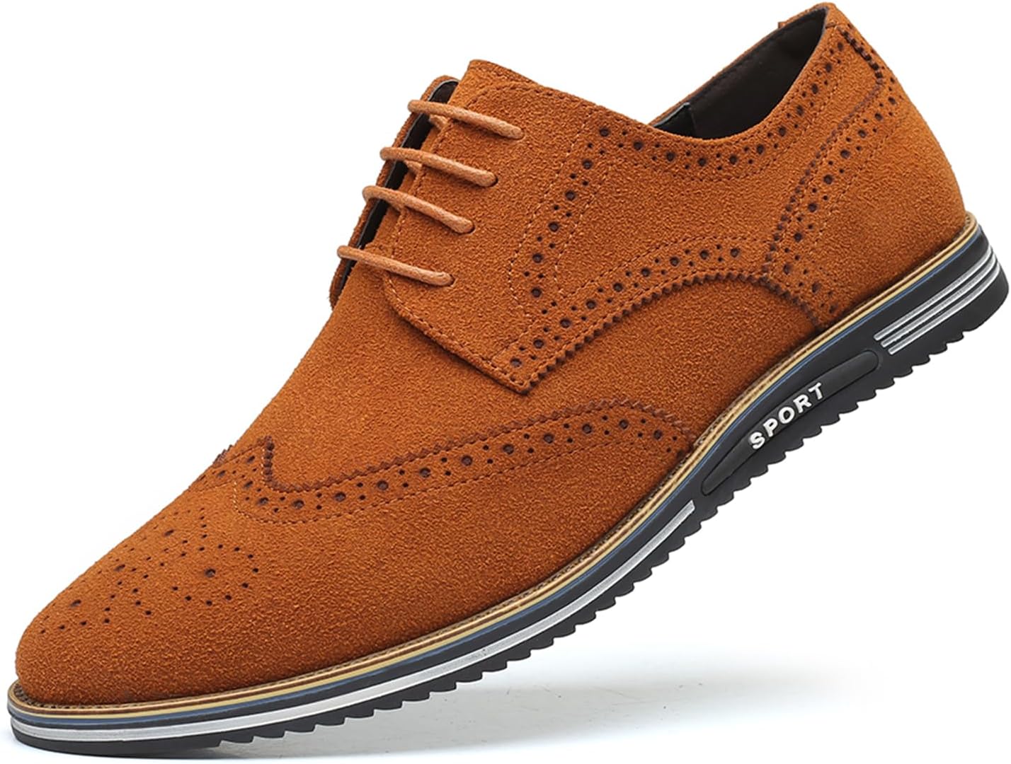 Мужские броги на шнуровке, классические современные формальные кожаные туфли для мужчин Abborora, желтый
Мужские броги на шнуровке, классические современные формальные кожаные туфли для мужчин Abborora, желтый