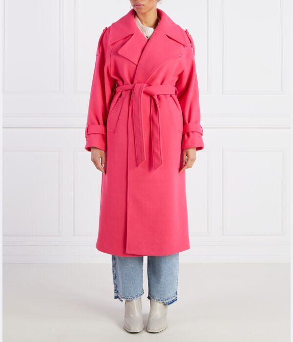Пальто Liu Jo с добавлением шерсти, розовый
Пальто Liu Jo с добавлением шерсти, розовый