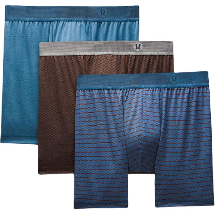 Мужские трусы 3 штуки Lululemon, желтый/синий
Мужские трусы 3 штуки Lululemon, желтый/синий