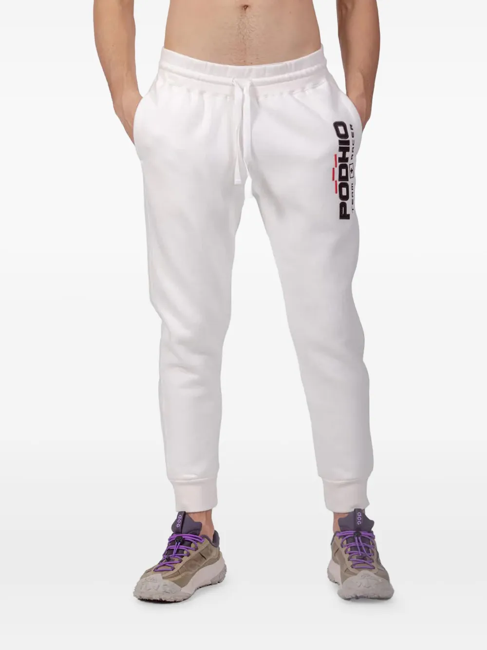 Спортивные брюки с логотипом PODHIO, белый
Спортивные брюки с логотипом PODHIO, белый