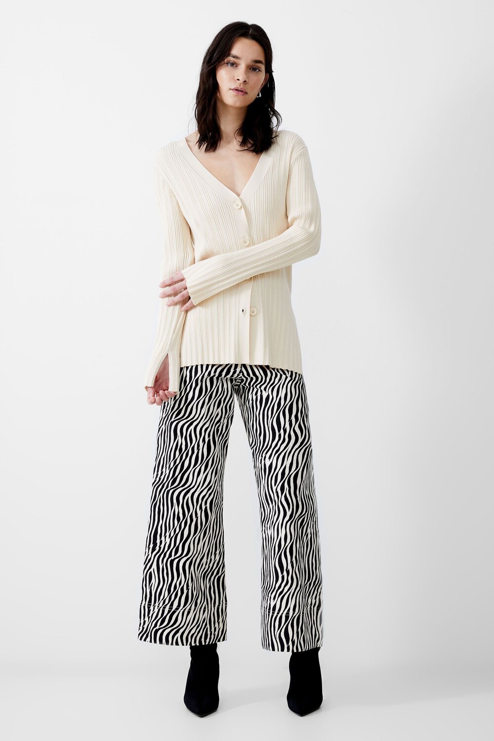 Леонора кардиган French Connection, бежевый 
Леонора кардиган French Connection, бежевый