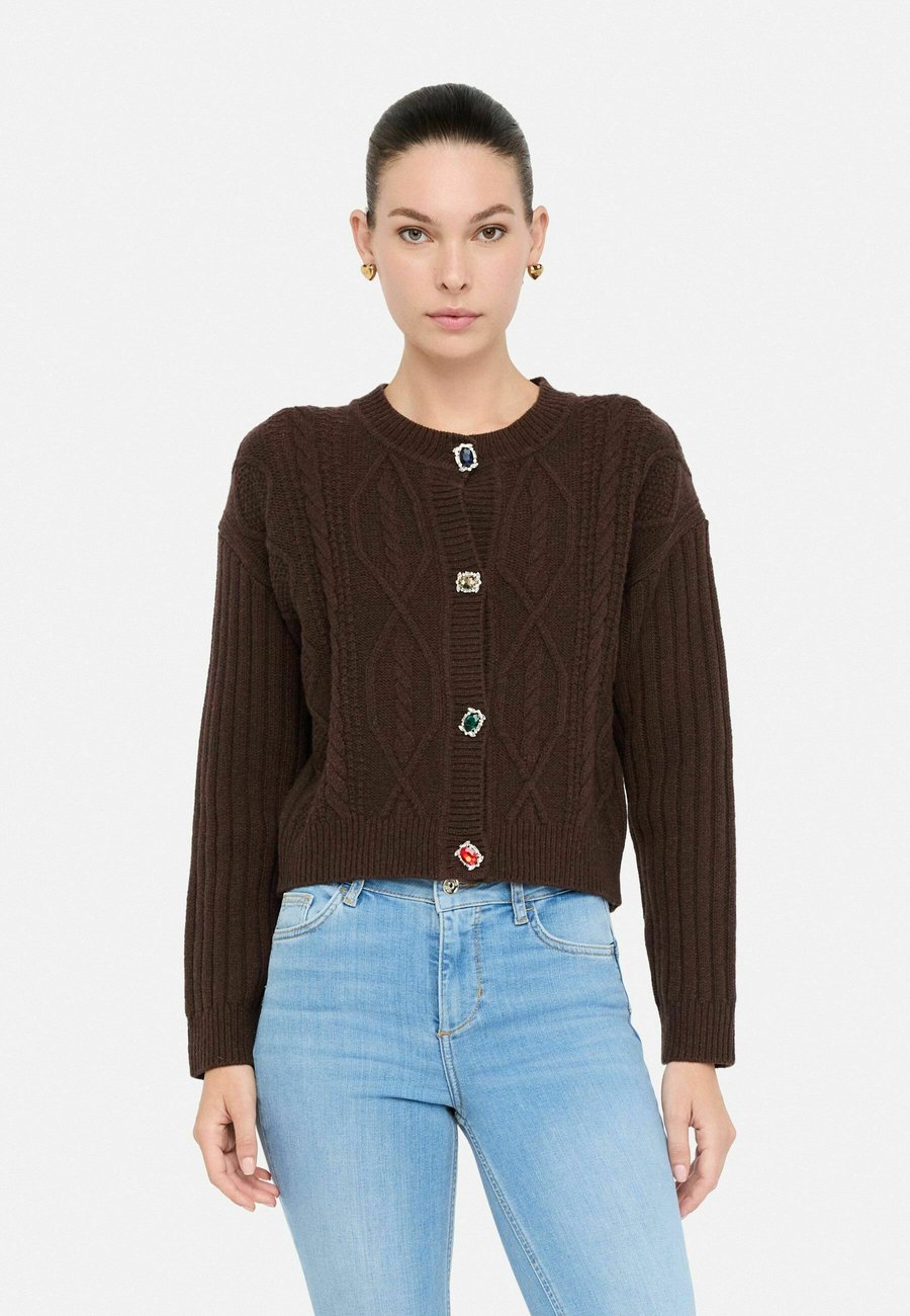 Кардиган LIU JO Cardigan, Plum/Brown
Кардиган LIU JO Cardigan, Plum/Brown