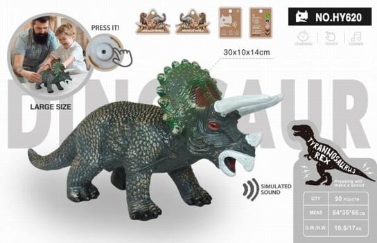 Динозавр со звуком Maksik
Динозавр со звуком Maksik