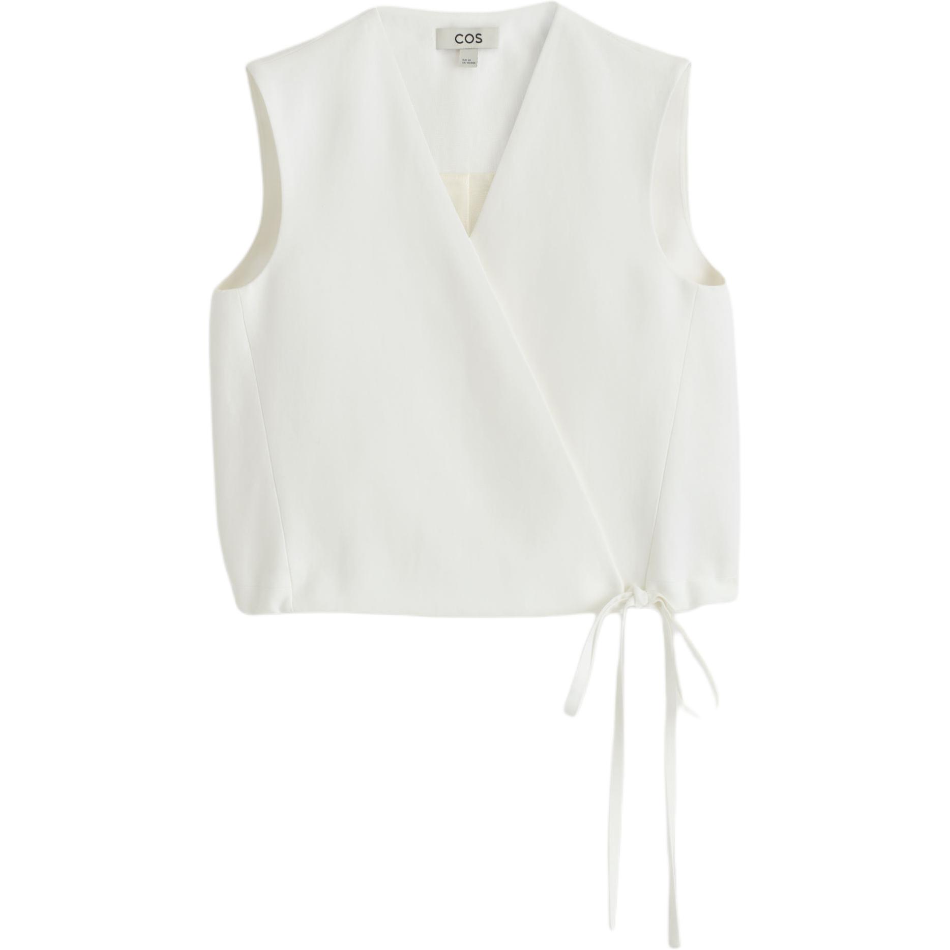 COS Женская белая жилетка, White
COS Женская белая жилетка, White