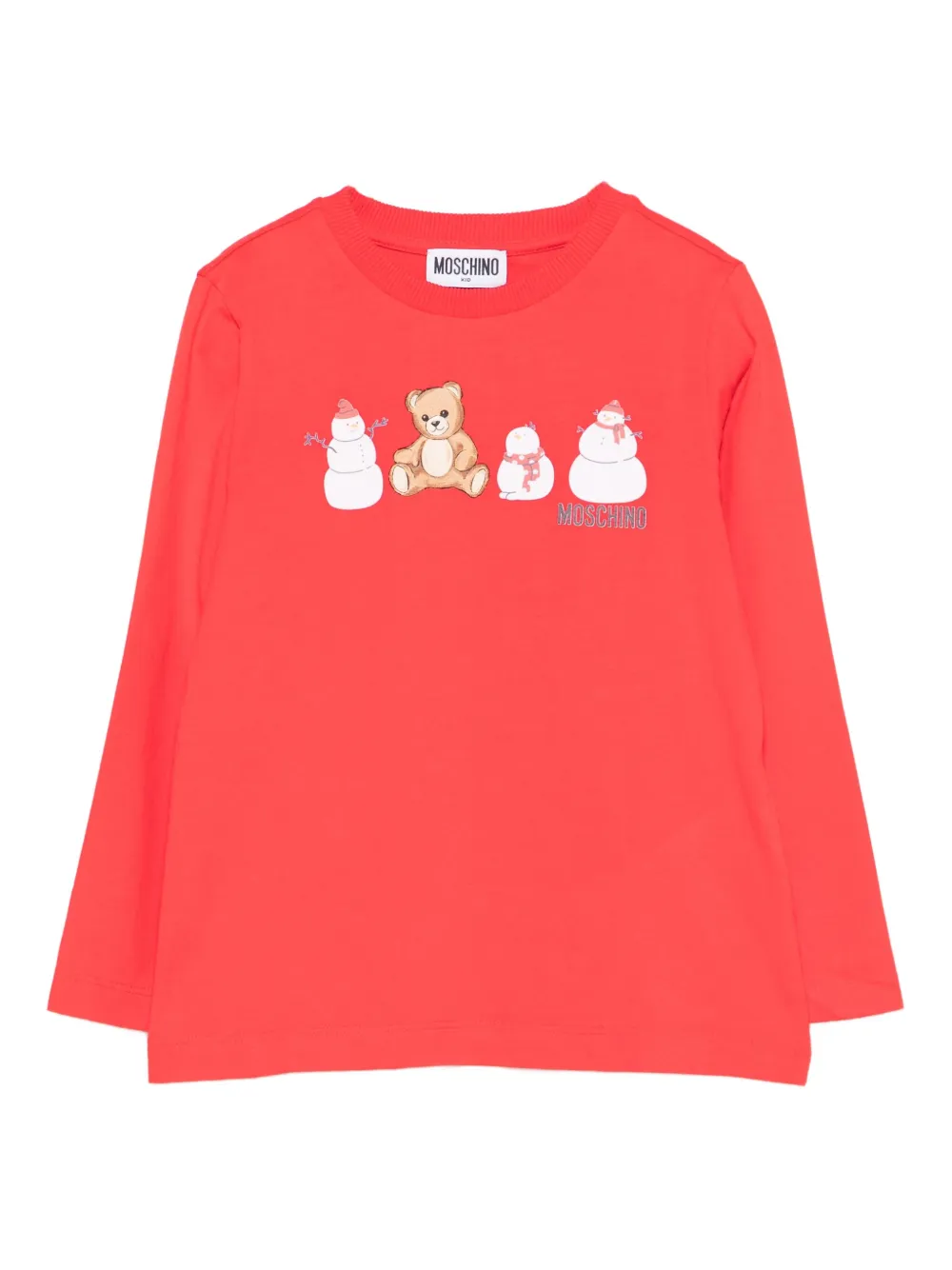 Футболка с длинными рукавами и принтом Teddy Bear Moschino Kids, красный
Футболка с длинными рукавами и принтом Teddy Bear Moschino Kids, красный